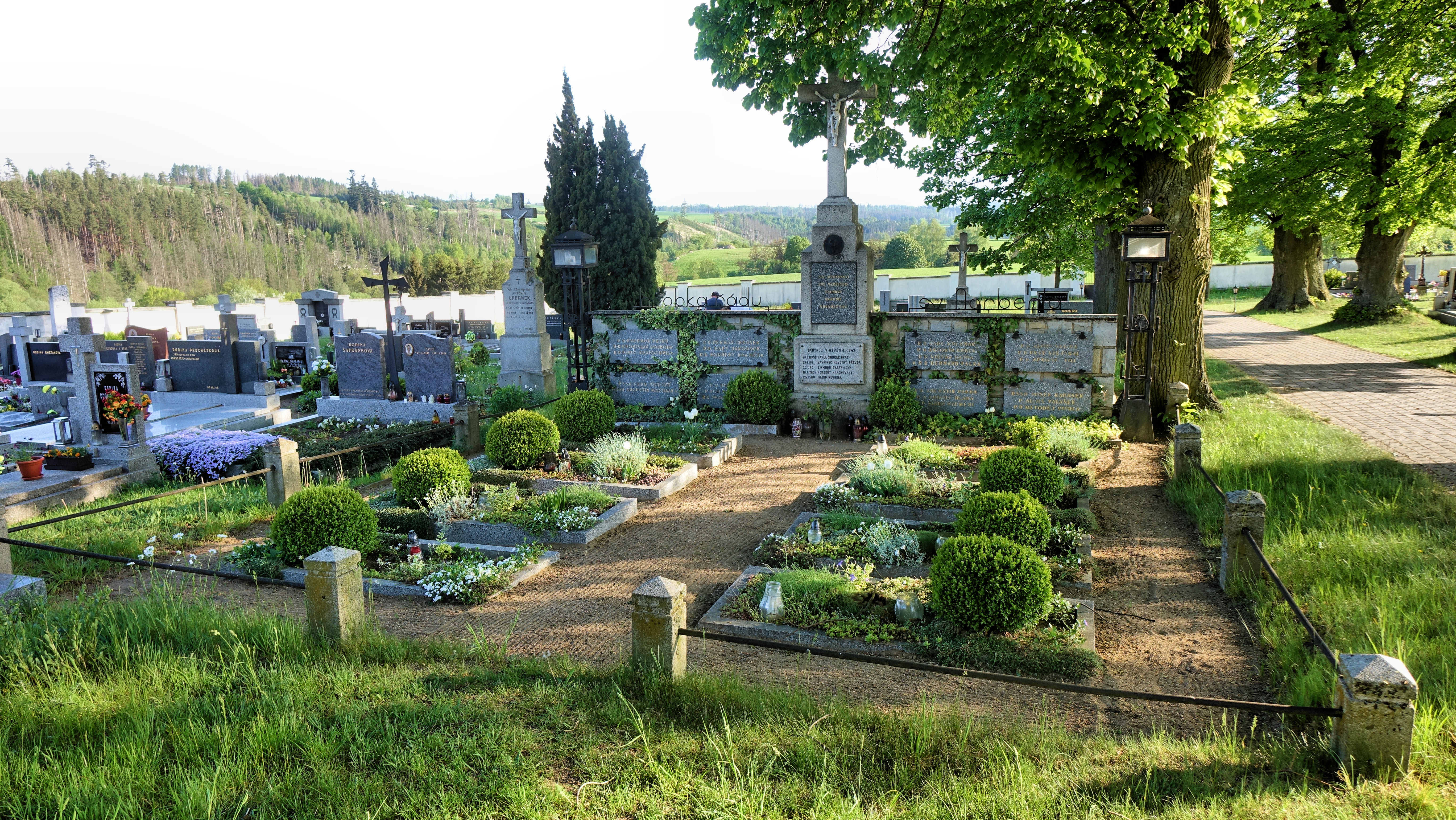 Hrobka premonstrátského řádu v Nové Říši - hřbitov v Nové Říši